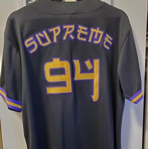 Supreme RedRum Baseball jersey